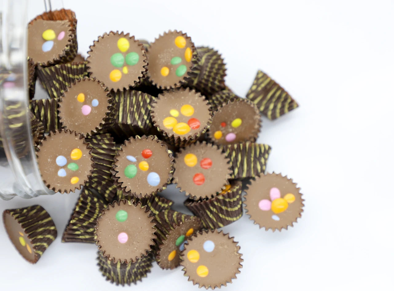 Chocolate icy cups