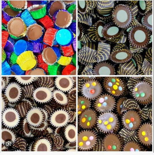 Chocolate icy cups